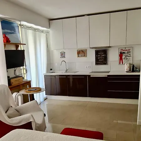 Apartamento Cosy Studio, Terrace And Free Parking Next To The